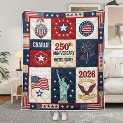 Custom 250th Quilt Blanket THTO6100101