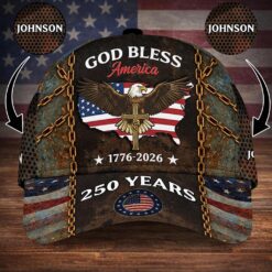 Custom 250th God Bless Hat THND6150102