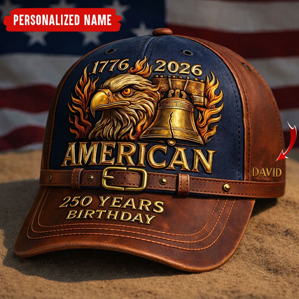 Personalized United States Of America 250th Anniversary 3D Printed Cap UKTO5120101